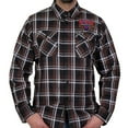thumbnail image 2 of 2024 Sturgis Men's Brown, Black & White Buffalo Motorcycle Rally Flannel SPB2108 2X-Large, 2 of 2