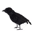 thumbnail image 1 of Halloween Decoration Realistic Crow Owl Halloween Prop Party Decor with Light, 1 of 6