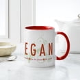 thumbnail image 6 of CafePress - Vegan For The Animals Mug - 11 oz Ceramic Mug - Novelty Coffee Tea Cup, 6 of 6