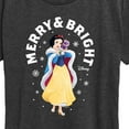 thumbnail image 3 of Disney - Merry And Bright Snow White - Women's Short Sleeve Graphic T-Shirt, 3 of 5