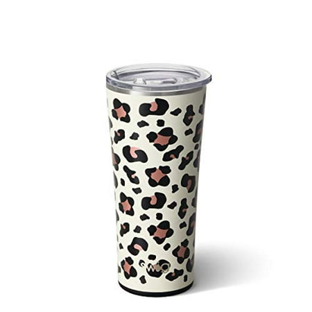 

Swig Life 22oz Triple Insulated Stainless Steel Skinny Tumbler with Lid Dishwasher Safe Double Wall and Vacuum Sealed Travel Coffee Tumbler in our Luxy Leopard Print (Multiple Patterns Available)