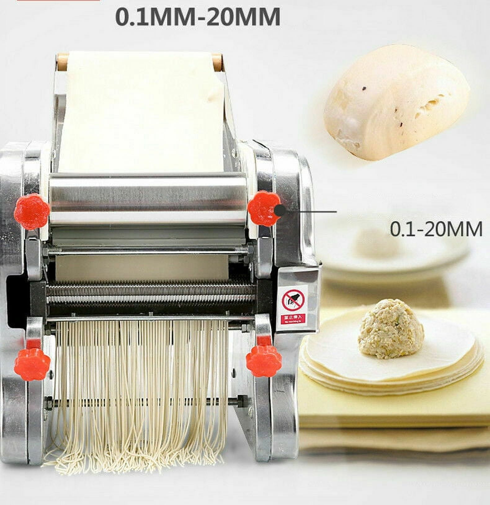 CHUNTIANMEI Portable Automatic Pasta Maker Machine Handheld Electric Pasta  Noodle Maker Machine Electric Noodle Maker Send 3 Mold and Charger 30