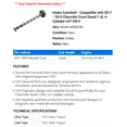 thumbnail image 2 of Intake Camshaft - Compatible with 2017 - 2019 Chevrolet Cruze Diesel 1.6L 4-Cylinder LH7 VIN E - AC Delco, 2 of 2