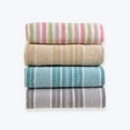 thumbnail image 2 of Cotton Bath Towels in Bold Stripe & Spot Design, 2 of 11