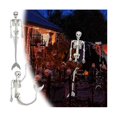 thumbnail image 4 of Decoraciones al aire libre de Halloween del esqueleto de la sirena, tamaño natural del esqueleto asustadizo de Halloween para el cementerio Ha, 4 of 5