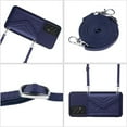 thumbnail image 4 of Envelope Design for Samsung A23 4G Case RFID Blocking Wallet Card Holder Leather PU Flip Cover Folio Lanyard Crossbody Strap Women Girl Magnetic Clasp Kickstand for Samsung Galaxy A23 4G, Blue, 4 of 10