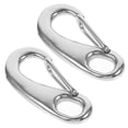 thumbnail image 4 of MIANGASTORE 2 Pcs Boucles en Acier Inoxydable Robustes Manilles en Fil d'Acier pour Tente, 4 of 8