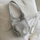 thumbnail image 5 of Bolso casual para mujer Bolso de mano plisado plegable Bolso diario transpirable para damas y niñas, 5 of 8