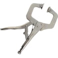 thumbnail image 1 of Pinzas de presión Tipo C 11 Pulgadas Ideal para trabajar en láminas Sus puntas permiten sostener piezas con superficies irregulares, 1 of 3