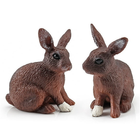 Easter Clearance 2024! CWCWFHZH Toys Figurines Home Decorate Preschool Educational Arcti Winter Animals Gift