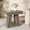 Grey, variant on Side Table, 2-Tier Narrow Wooden End Table with Trapezoid Base, Farmhouse Small Nightstand for Living Room, Bedroom
