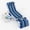 Blue & Green Stripe, variant on 3-in-1 Lounge Chair Outdoor, 5 Reclining Positions, with Face Hole