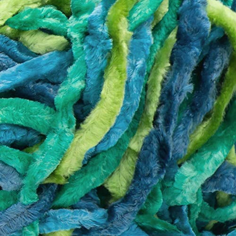 Bernat Crushed Velvet Yarn - Blue Brilliance - 20281006