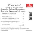 thumbnail image 2 of Sophia Agranovich - Rhapsodies Etudes - Music & Performance - CD, 2 of 2