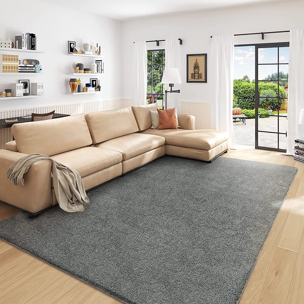 Thick Large Shaggy Rugs Non Slip Hallway Runner Rug Bedroom Living Room Carpet 
