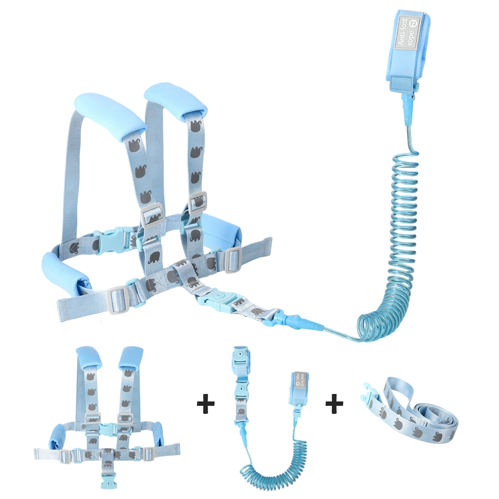 sixwipe, Anti Lost Wrist Link, Reflective Child Walking Harness