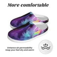 thumbnail image 6 of Lsque Rainbow Spotted White Horse Pattern Womens Comfort Cotton on Scuff With Memory Foam and Anti-skid Sole Slipper-35/36, 6 of 7