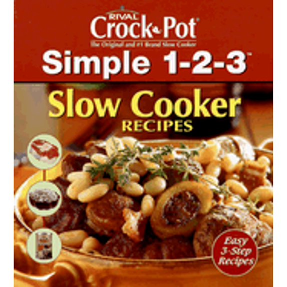 Pre-Owned Simple 1-2-3 Slow Cooker Recipes (Spiral-bound) 1412729858 9781412729857