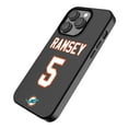 thumbnail image 2 of Keyscaper Jalen Ramsey-Black Miami Dolphins iPhone Magnetic Bump Case, 2 of 7