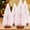 Pink, variant on Surpdew 4 Pack Pink Artificial Mini Christmas Tree Xmas Sisal Bottle Brush Trees With Wood Base Tabletop Christmas Decor For Xmas Party Table Top Winter Ornaments Home Kitchen Crafts Pink