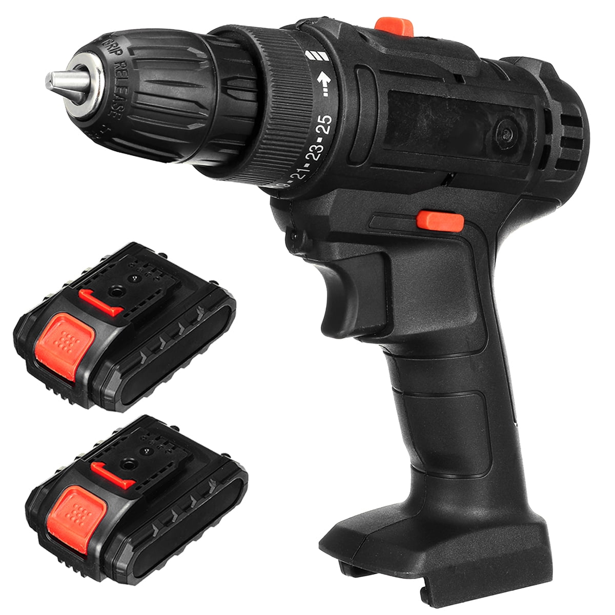 Electric Drill Driver Handheld Light Weight Variable Speed Durable Chuck Bit 