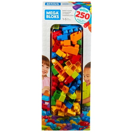 Mega Bloks Big Builders Build 'N Create 250-Piece Block