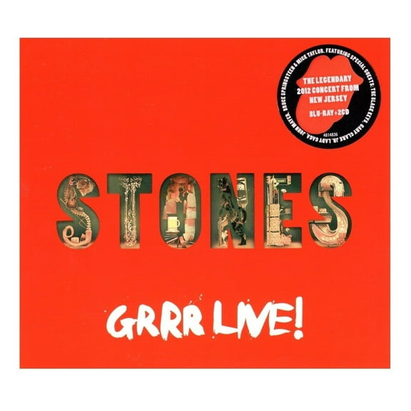 The Rolling Stones Grrr Live ! 2 Discos Cd + Blu-ray Universal The Rolling Stones Grrr Live ! 2 Discos Cd + Blu-ray