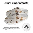 thumbnail image 6 of Goofa Various Chicken Print Womens Mens Cotton Lightweight House Slippers , Washable Home Slippers,Indoor Comfy Bedroom Cozy Slippers-39/40, 6 of 7