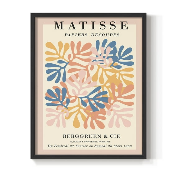 Matisse LXXXV Framed Print - Solid Wood