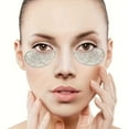 thumbnail image 1 of Sparkling Hydrogel Reusable Glitter Gel Eye Masks - Soothing, Cooling, and Depuffing Pads for Puffy Eyes Relief with Hot or Cold Compress Function - Gentle, Non-Irritating, and Hydrating Eye Patches f, 1 of 5