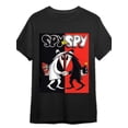 thumbnail image 2 of Spy vs Spy - Spy vs Spy - T-shirt Men's interesting short-sleeved printed T-shirt series Black PR Tee For Adult, Men, Women, Teen, Teenager, Adolescent, Youth, 2 of 5