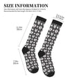 thumbnail image 4 of Sikiie Husky 1 Pairs Compression Socks for Men and Women 15-20 mmHg Running Support Socks, 4 of 7