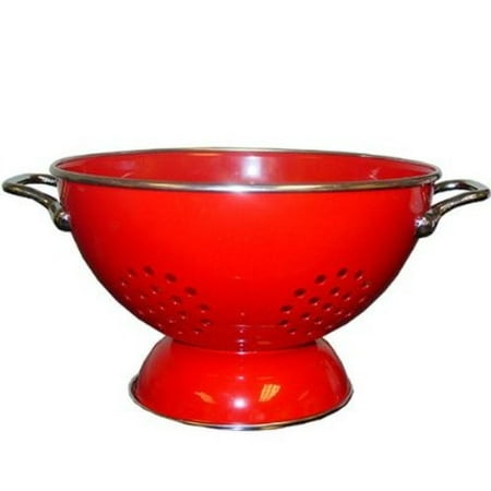 Powder Coated Colander - Reston Lloyd Red - 5 Qt Colander- Powder Coated