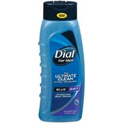 Dial For Men: Blue Grit Hydrating Body Scrub The Ultimate Clean, 16 fl oz