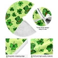 thumbnail image 2 of Coolnut St. Patricks Christmas Tree Skirt Home Decoration Large Round Christmas Tree Skirt for Holiday Party Home Christmas Day Ornaments,35.4", 2 of 6