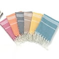 thumbnail image 6 of Turkish Style Beach Towel Woven Stripes Design Soft Polyester Fabric for Comfort and, 6 of 8