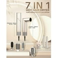thumbnail image 2 of 7-in-1 Professional Hair Styler with 110,000 RPM Motor - Complete Ionic Hot Air Styling Tool with Auto-Wrap Curlers & Heat Protection for All Hair Types, 2 of 8