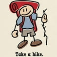thumbnail image 3 of CafePress - Cute Take A Hike Light T Shirt - Men's Classic Graphic T-Shirt, 3 of 4