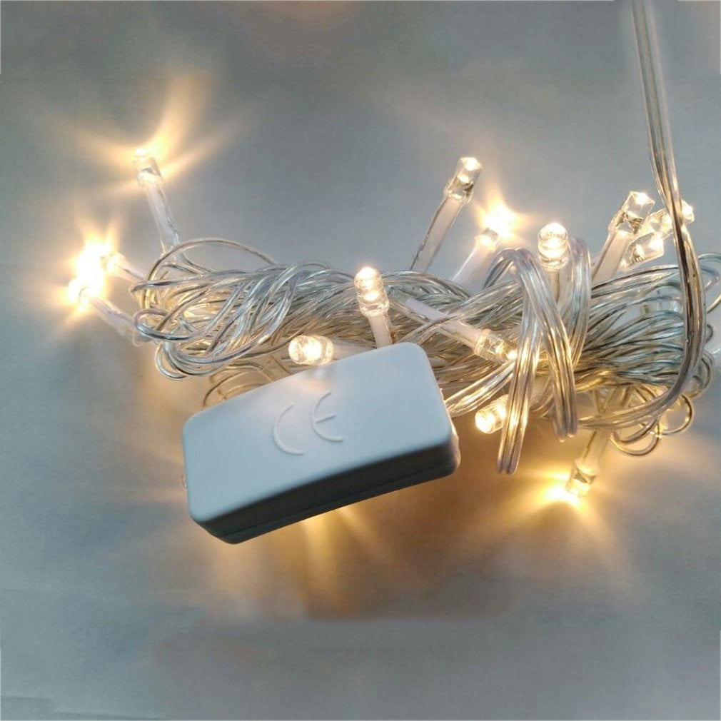 10 LED Fairy Lantern String Lights Garden Xmas Outdoor Indoor Party