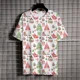 thumbnail image 4 of Camisetas con estampado de árbol de Navidad para hombre, Camiseta con cuello redondo, Tops de manga corta de marca de lujo, Verano, 4 of 4