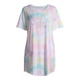 thumbnail image 3 of Secret Treasures Short Sleeve Crew Neck Super Soft Sleepshirt (Women's) 1 Pack, 3 of 5