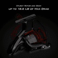 thumbnail image 5 of KastKing 5000 Spinning Reel CNC Aluminum Spool 5.2:1 Gear Ratio 4+1 Ball Bearings-Brutus, 5 of 7