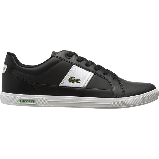 Tenis Lacoste Europa 0721 1 SMA Caballero Original 7-41SMA0008312 Lacoste 7-41SMA0008312$$Casual$$Negro
