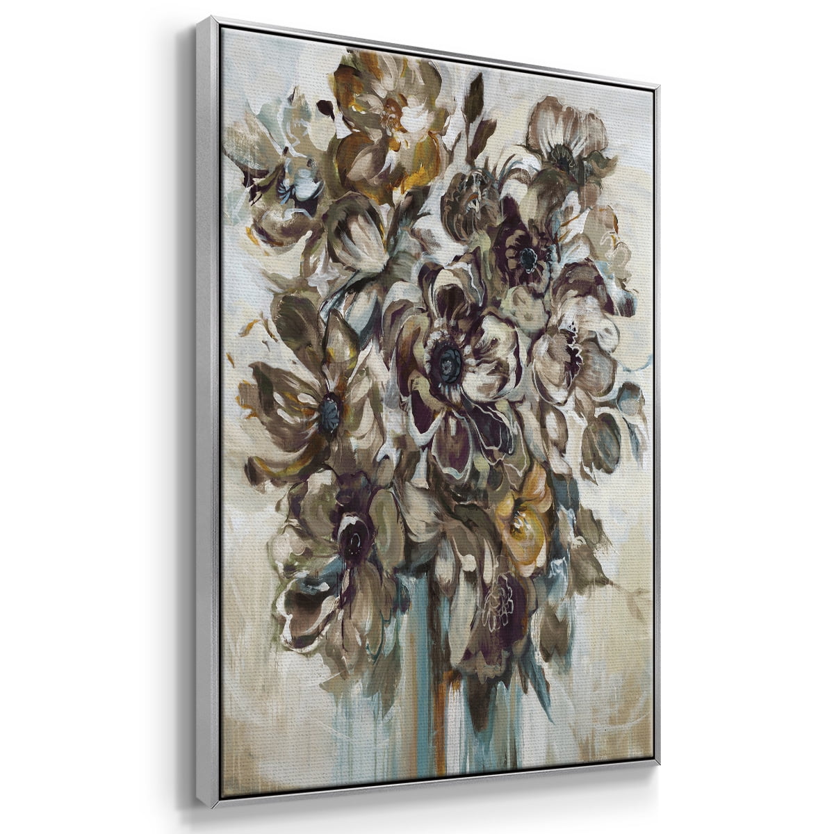 Wild At Heart VI Framed Premium Gallery Wrapped Canvas - Ready to Hang - 25 x 37 - Silver Floating Frame