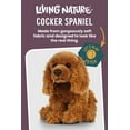 thumbnail image 2 of Animal de peluche Living Nature Cocker Spaniel de 23 cm, regalo para niños, 2 of 8