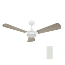Smaair 56" 3 blade Indoor Wifi LED Ceiling Fan with Remote and Light
