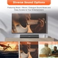 thumbnail image 3 of Barra de sonido BYL Bestisan de 16 pulgadas/50 W para TV con HDMI ARC/CEC, BT, 3 of 7