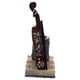 thumbnail image 1 of Retro Violin Resin Pen Holder, Creative Music Theme Desktop Organizer for Pens and Makeup, Stylish Decorative Brush Holder for Home and Office, 1 of 5