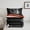 Gray Orange Whit, variant on Erosebridal Modern Stripe Twin Comforter Sets,White Black Abstract Art Bedding Set For Men Women 2-Piece