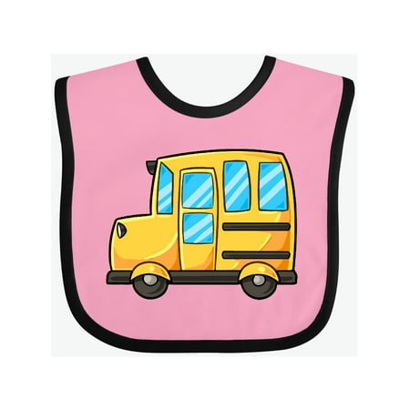 

Inktastic Cute School Bus Gift Baby Boy or Baby Girl Bib